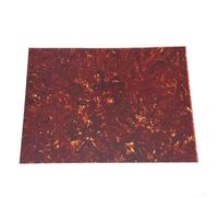 Battipenna per chitarra acustica, foglio vuoto in PVC antigraffio autoadesivo con pellicola protettiva, 25 x 20 cm, colore: rosso