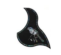 Battipenna Per Chitarra Acustica Folk, Autoadesivo A Forma Di Uccello In Legno Di Rosa, Per Accessori Per Chitarra Acustica(C)