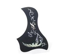 Battipenna per Chitarra Acustica Parti Ricambio 1 Pz Phoenix Flower Bird Pattern Chitarra Acustica Battipenna Pick Guard Sticke Strumenti A Corda Parti Di Chitarra(Phoenix)