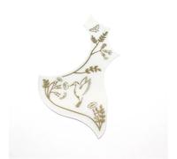 Battipenna per Chitarra Acustica Parti Ricambio 10 Pz Bianco Nero Rosso 40 "41" Folk Chitarra Acustica Battipenna Pick Guard Piastra Antigraffio Accessori Per Chitarra(White,Right)