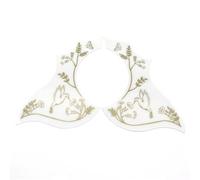 Battipenna per Chitarra Acustica Parti Ricambio 10 Pz Bianco Nero Rosso 40 "41" Folk Chitarra Acustica Battipenna Pick Guard Piastra Antigraffio Accessori Per Chitarra(White,Left and Right)