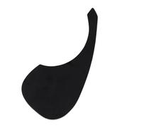 Battipenna per Chitarra Acustica Parti Ricambio 12 pezzi lungo goccia d'acqua chitarra acustica battipenna pick guard autoadesivo fai da te celluloide pick guard per chitarre folk(Black)