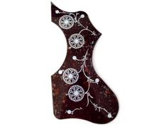 Battipenna per Chitarra Acustica Parti Ricambio Battipenna Per Chitarra Acustica Sinistra/destra Nero Autoadesivo Per Accessori Per Chitarra Acustica Realizzato In Materiale PVC(R)