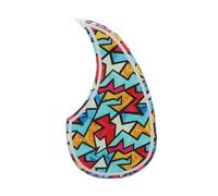 Battipenna per Chitarra Acustica Parti Ricambio Piastra Antigraffio Per Chitarra In Resina Epossidica Decorativa In Celluloide Con Goccioline D'acqua Per Chitarra Acustica Folk(1R Colorful)
