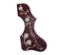 Battipenna Per Chitarra Acustica Resistente Chitarra Autoadesiva Il Pannello Antigraffio Decora Le Parti Sostituzione Accessori per Chitarra (Color : Right)