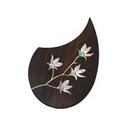 Battipenna per Chitarra Acustica Resistente Plettro Per Chitarra In Legno Massello Autoadesivo Per Chitarra Da 40-43 Pollici (Color : 01)