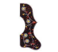 Battipenna per chitarra acustica, spesso 2 mm, autoadesivo, per chitarra stile J200 SJ200, parti di ricambio (marrone)