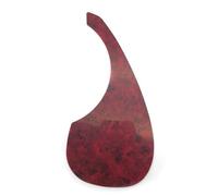 Battipenna Per Chitarra Classica 12 Pezzi Lunghi Water Drop Acoustic Guitar Pickguard Pick Guard Fai Da Te Celluloide Pick Guard Per Chitarre Folk(Red 12pcs)
