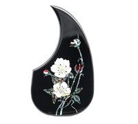 Battipenna Per Chitarra Classica Piastra Per Battipenna Per Chitarra In Resina Epossidica E Celluloide Con Gocce D'acqua Da 40 A 41 Pollici Per Chitarra Acustica Folk(J)