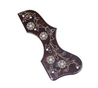 Battipenna Per Chitarra Con Colla Morbida Elastica A Punta Di Conchiglia Bianca Da 40-41 Pollici Parti di chitarra