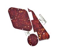 Battipenna per chitarra Coperchio posteriore Piastra posteriore Piastra interruttore e viti staffa in acciaio al nichel per chitarra elettrica for For LP Professionale Battipenna per Chitarra Elettric