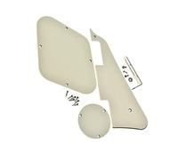 Battipenna per chitarra Coperchio posteriore Piastra posteriore Piastra interruttore e viti staffa in acciaio al nichel per chitarra elettrica for For LP Professionale Battipenna per Chitarra Elettric