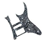 Battipenna per Chitarra Elettrica 10 viti per battipenna per chitarra Humbucker HSH Pickup Scratch Plate per chitarra elettrica for RG (Color : 03)