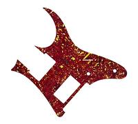 Battipenna per Chitarra Elettrica Battipenna Antigraffio Per Chitarra HH Humbucker Pickup Scratch Plate Per Parti Di Chitarra Elettrica For RG (Color : 01)