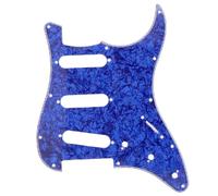 Battipenna Per Chitarra Elettrica Battipenna Colorato In Celluloide Per Chitarre SSS Piastra Antigraffio Colorata A 11 Fori(Pearl D)