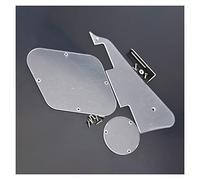 Battipenna per Chitarra Elettrica Battipenna per chitarra Coperchio posteriore Piastra posteriore Piastra interruttore e viti staffa in acciaio al nichel per chitarra elettrica for For LP (Color : Tr