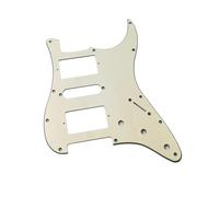 Battipenna per chitarra elettrica Battipenna Per Chitarra Elettrica HSH A 11 Fori E 3 Strati Include Viti Di Montaggio ST Gli Amanti Della Musica(Ivory 3ply)