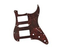 Battipenna per chitarra elettrica Battipenna Per Chitarra Elettrica HSH A 11 Fori E 3 Strati Include Viti Di Montaggio ST Gli Amanti Della Musica(Brown)