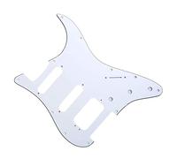 Battipenna per Chitarra Elettrica Battipenna Per Chitarra HSS Ad Angolo Tondo A 3 Strati A 11 Fori Per Chitarra For For ST Pickup Aperto Per Montaggio Humbucking A 3 Viti (Color : 05)