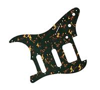 Battipenna per Chitarra Elettrica Battipenna per chitarra per fori per viti For For ST 11 con piastra antigraffio HSS singola Humbucker Bridge Tremolo (Color : 11)