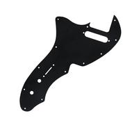 Battipenna per chitarra elettrica Battipenna sottile per chitarra elettrica a tre strati nero adatto agli amanti della musica