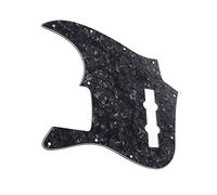 Battipenna per Chitarra Elettrica Battipenna standard per chitarra nera Piastra antigraffio a 3 strati per basso elettrico per chitarra jazz