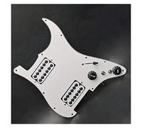 Battipenna Per Chitarra Elettrica Con HH Humbucker Coil Splitting Pickguard Caricato Scratchplate Precablato Battipenna precablati Set (Color : 07)
