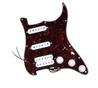 Battipenna per chitarra elettrica Parti di ricambio per strumenti resistenti ai danni del battipenna per chitarra elettrica(Brown 4Ply)