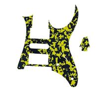 Battipenna Per Chitarra Elettrica Parti per chitarra elettrica per Humbucker HSH Pickup Scratch Plate Opzioni multicolori(Yellow 1)