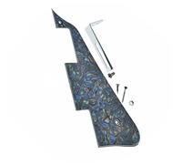 Battipenna per Chitarra Elettrica Piastra Antigraffio Professionale Per Battipenna Per Chitarra Elettrica Con Kit Staffa Per Battipenna In Metallo (Color : 02)