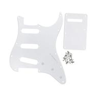 Battipenna Per Chitarra Elettrica Set Di 11 Fori Per Battipenna Per Chitarra ST SSS Piastra Antigraffio Piastra Posteriore E Viti Parti Di Chitarra Elettrica(1ply B)