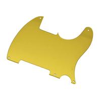 Battipenna per Chitarra Elettrica Specchio Dorato a 5 Fori per Chitarra elettrica for for TL Piastra AntiGraffio per battipenna Vuoto Nessun Foro per Pickup