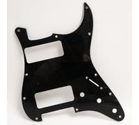 Battipenna per chitarra Fender Stratocaster Dual P90, battipenna a 11 fori, compatibile con Stratocaster USA/Messico, parte mod per chitarra personalizzata (3 strati nero)