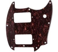 Battipenna Per Chitarra HH Con Angolo Arrotondato Tartaruga Rossa 2 Humbucker Per Accessori Per Chitarra Elettrica Di Serie Battipenna e Piastra Copri Molle