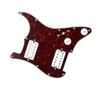 Battipenna per chitarra HH con due gruppi di ricambio professionali precablati caricati con Humbucker (Color : G)