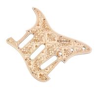 Battipenna per chitarra in legno d ' acero Piastra protettiva ricambio per chitarra Piastra 11 fori Battipenna elettrico in legno d ' acero