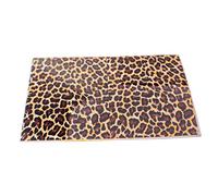 Battipenna per chitarra, materiale antigraffio, foglio bianco leopardato