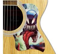 Battipenna per chitarra, per Taylor, autoadesivo, antigraffio, decorativo, con disegni artistici personalizzati, compatibile con 12 stili - Tramonto, Flower Crane, Coniglio (illustrazione a 8 creature