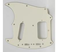 Battipenna per chitarra, piastra antigraffio per chitarra Fender Kurt Cobain Jag-Stang Style (3 strati nero)