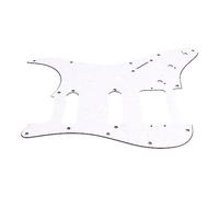 Battipenna per Chitarra, Piastra di Protezione del Battipenna Protegge Dai Graffi di Plastica Rispettoso dell'ambiente Nelle Prestazioni (Colore bianco perla GSSH66)
