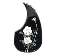 Battipenna Per Chitarra Piastra Per Battipenna In Resina Di Celluloide Con Gocce D'acqua 40 41 Pollici Per Chitarra Acustica Folk(Type B)