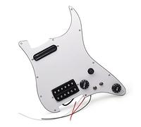 Battipenna Per Chitarra Precablato A 11 Fori Con Set Di Pickup Humbucker Alnico 5 HH Per Splittare La Bobina Battipenna precablati Set (Color : 01)