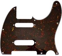 Battipenna Per Chitarra SS A 8 Fori Per Chitarra Elettrica Per Pickup Single Coil TL Round Corner SS Piastra protettiva battipenna per chitarra elettri(4Ply2)