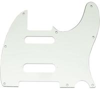 Battipenna Per Chitarra SS A 8 Fori Per Chitarra Elettrica Per Pickup Single Coil TL Round Corner SS Piastra protettiva battipenna per chitarra elettri(3Ply1)