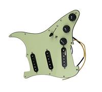 Battipenna Per Chitarra SSS A 7 Vie Completamente Caricato Set Di Pickup Single Coil Ainico 5 Adatto Per Parte Di Chitarra Fai-da-te Parti di ricambio per chitarre (Color : 09)
