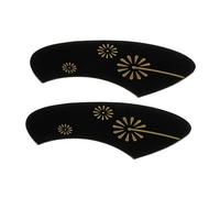 Battipenna per Ukulele Nero in Pvc 2 Pezzi Modello Gq465 | Piastra Antigraffio Semplice, Decal Protettiva dal Design Creativo, Accessorio per Strumento Acustico