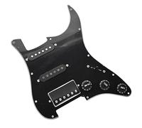 Battipenna Precablato A 3 Strati Scratchplate SSH 2 Pickup A Bobina Singola E 1 Pickup A Bobina Doppia Con Set Di Interruttori Push Pull Parti di ricambio per chitarre