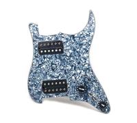 Battipenna precablato caricato 5 Precablato ST Battipenna Coil Splitting Battipenna HH Loaded con Humbucker Pickups Set multicolore(Grey Pearl w Black)