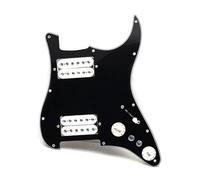 Battipenna precablato caricato 5 Precablato ST Battipenna Coil Splitting Battipenna HH Loaded con Humbucker Pickups Set multicolore(Black with White)
