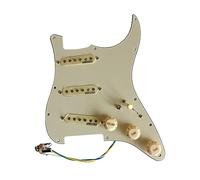 Battipenna Precablato Caricato A 3 Strati Con Pickup SSS Alnico 5 Set Cablaggio Per Chitarra Elettrica